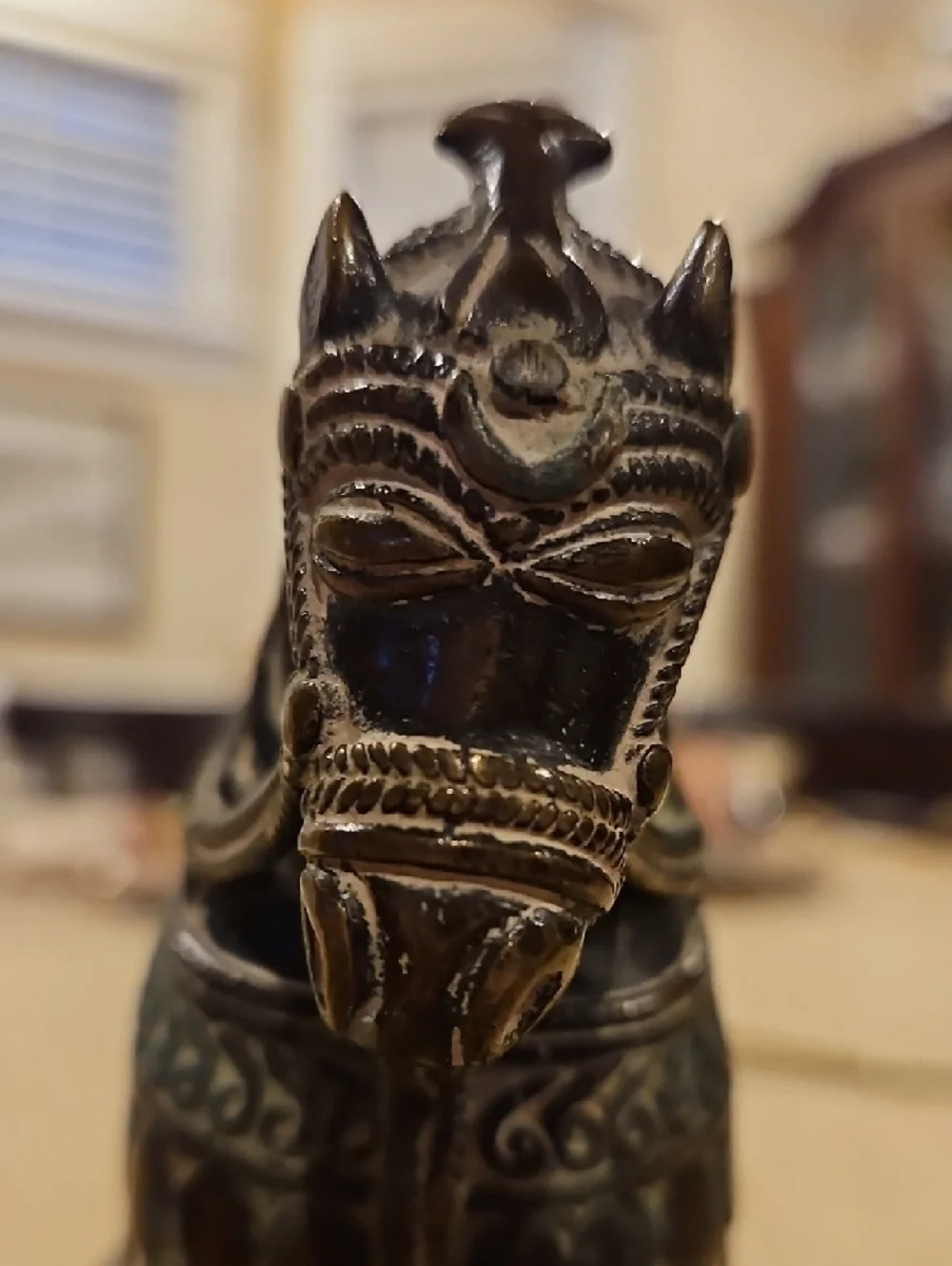 Antique/Vintage 19th Century Bronze Sacred Indian Merwari Horse